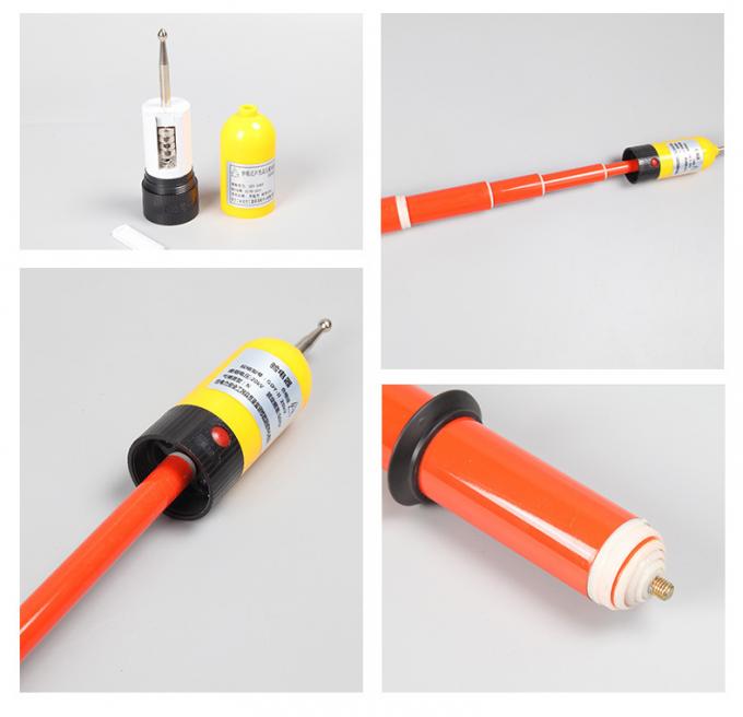 Máy phát hiện điện cao áp với âm thanh và báo động 4